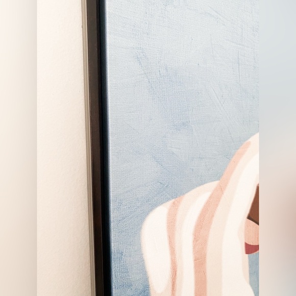 Modern Fashion Wall Art with Frame - 28” x 28” - Home Decor - Picture 3 of 5